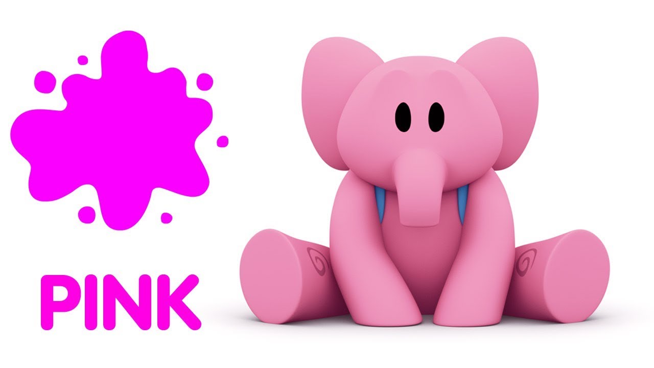 🦄Learn the colors with Pocoyo 🌸PINK | 🎶 Educational Songs in English for Kids