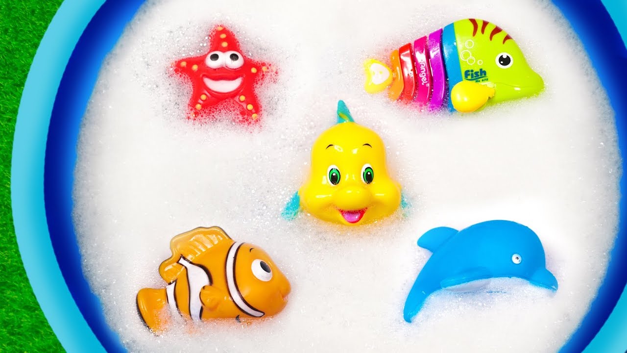 Learn Wild Animals Farm Animals Zoo Animals with Pool Learn Characters Animal Toys