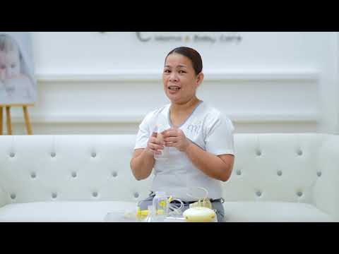 Learning how to pump with Malaak's Lactation Consultant, Janice Aton