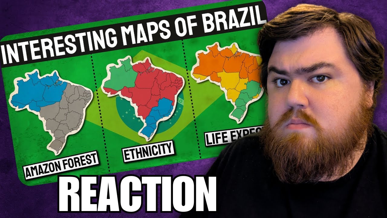 Learning More About Brazil With Interesting Maps - General Knowledge Reaction