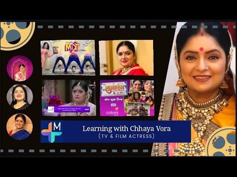 Learning with Chhaya Vora Aka Kirtida Reshammiya in Shubharambh (Colors) | TV &  Film Actress