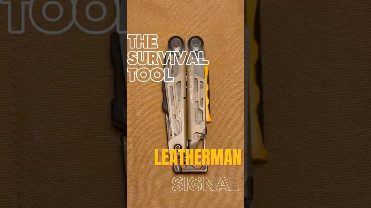LEATHERMAN Signal:  the Ultimate Survival Multi-Tool? 🔥🏕️