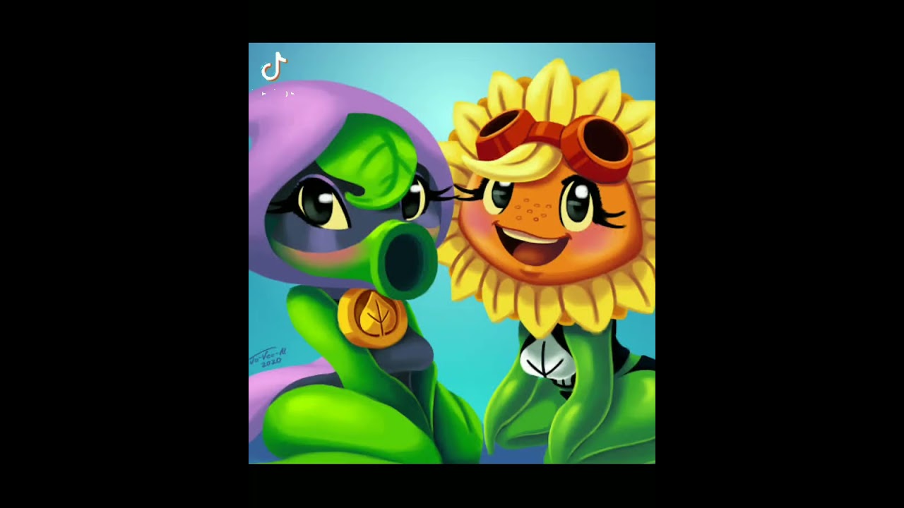 Leave me Alone: Green Shadow and Solar Flare #pvz #plantsvszombies #shorts #pvzshorts