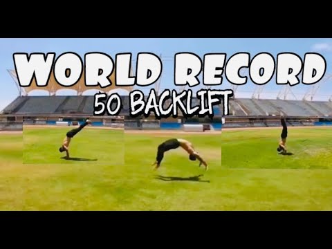 Lebanese Record 50 BACK HANDSPRING | Sami naaimi