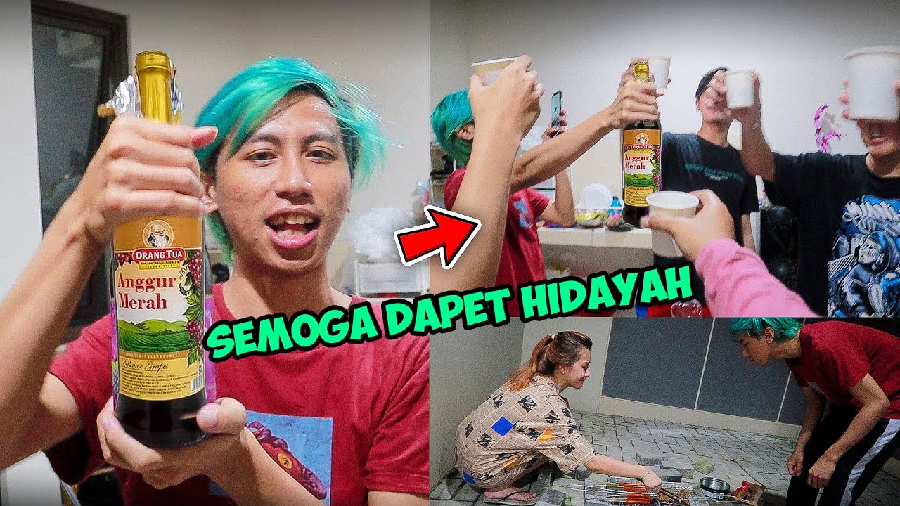 Lebaran Minum Amer. Ya ampun Patrick !!