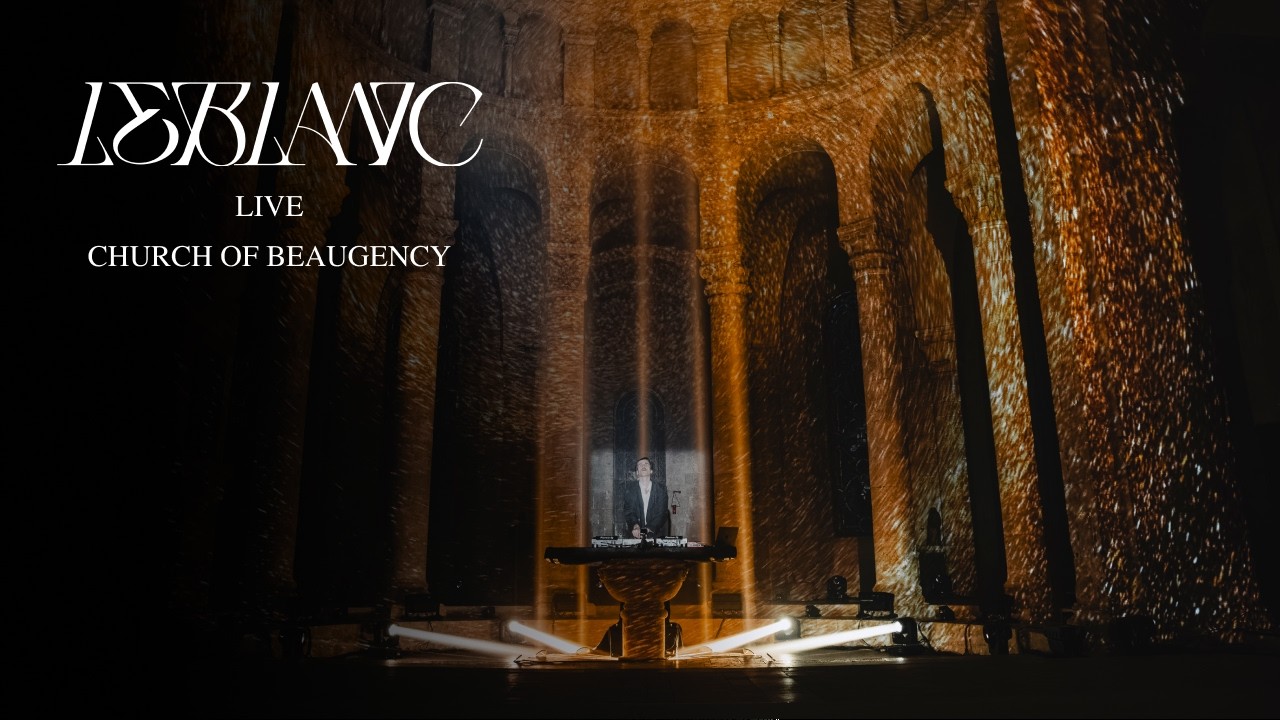 Leblanc – Symphonic Techno Live @ Church of Beaugency [Full 4K Set]