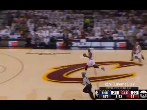 Lebron James does biggest travel of all time and there is no call