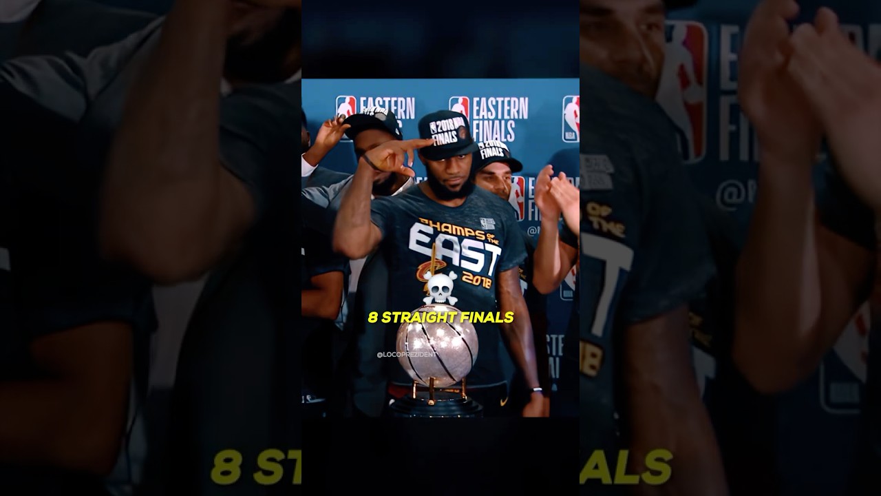 LeBron OWNS the East 😭🔥 #shorts
