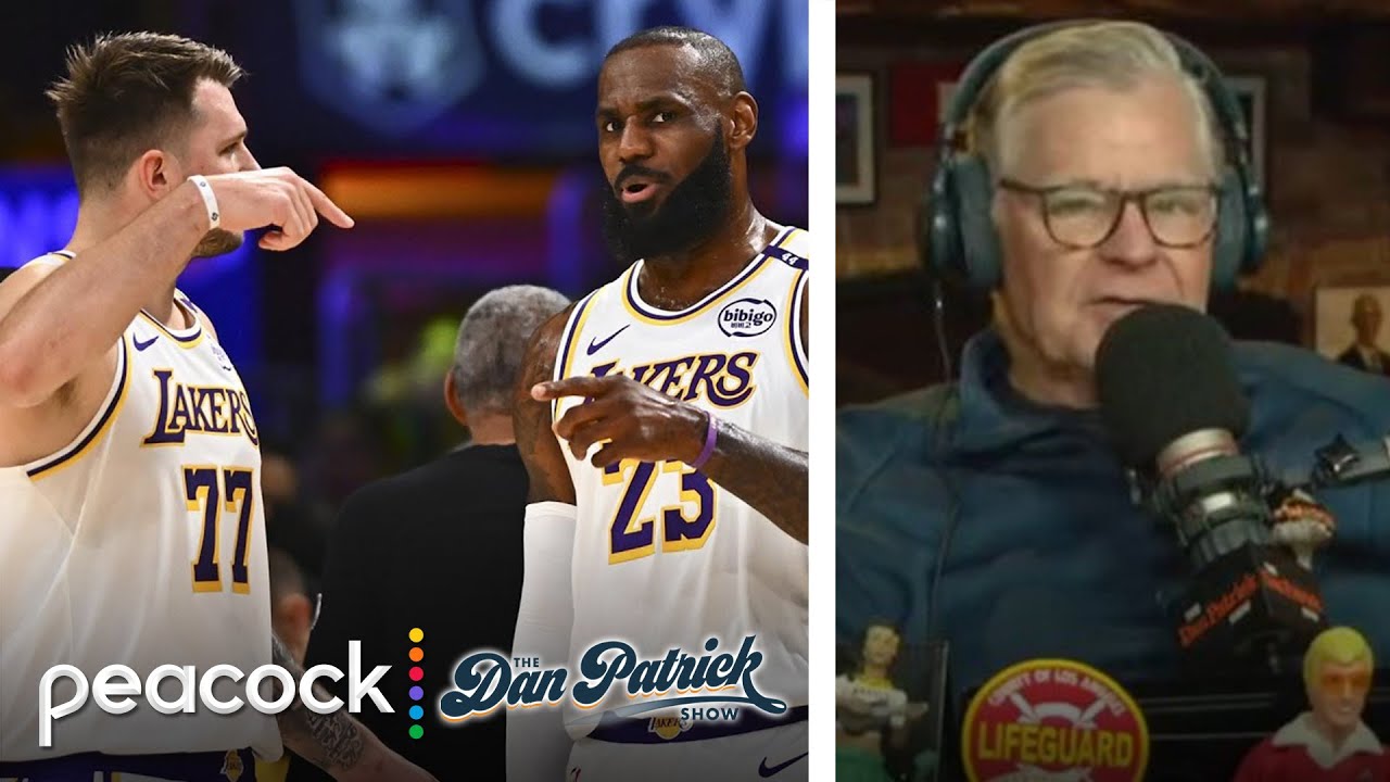 LeBron's opt-in points toward Lakers building around Luka Doncic | Dan Patrick Show | NBC Sports