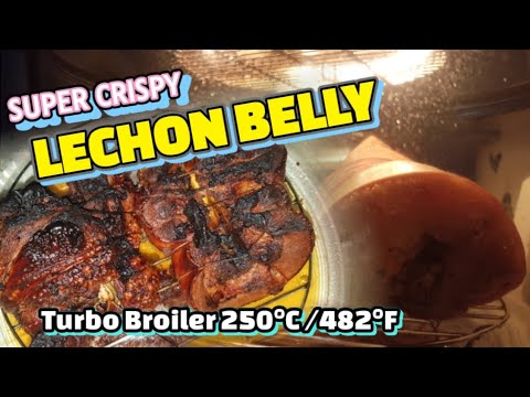 Lechon Belly Super Crispy (Turbo Broiler 250°C/482°f in 45min+20min)