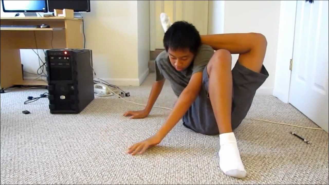 Leg Behind Head Freeze