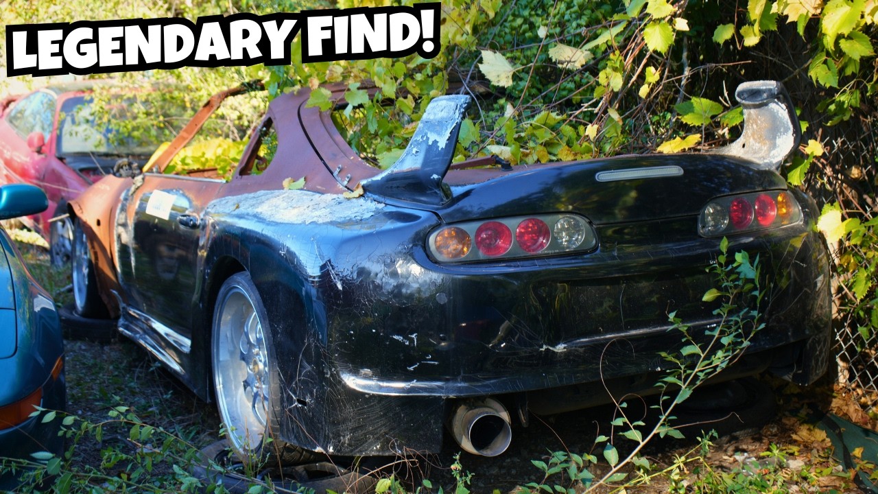LEGENDARY Cars found in Junkyard