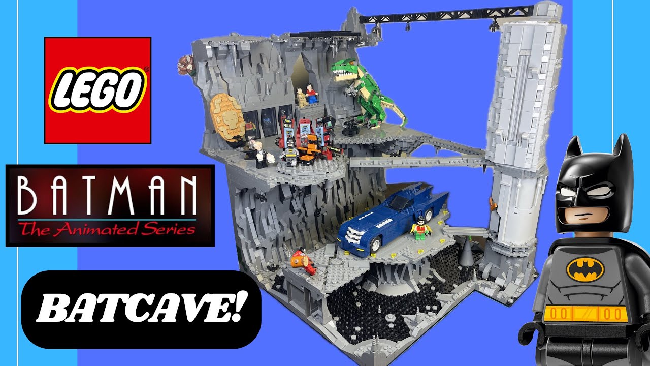 Lego Batcave from Batman the Animated Series MOC