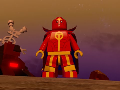 LEGO BATMAN 3 - Red Tornado FREE ROAM GAMEPLAY