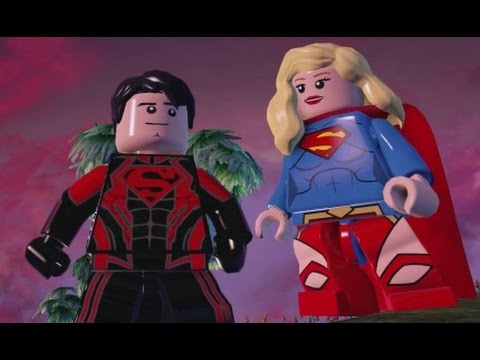 LEGO Batman 3 - Superboy and Supergirl (Unlock Location & Free Roam Gameplay)