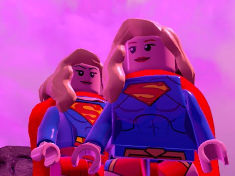 LEGO BATMAN 3 - Supergirl New 52 & Classic FREE ROAM GAMEPLAY