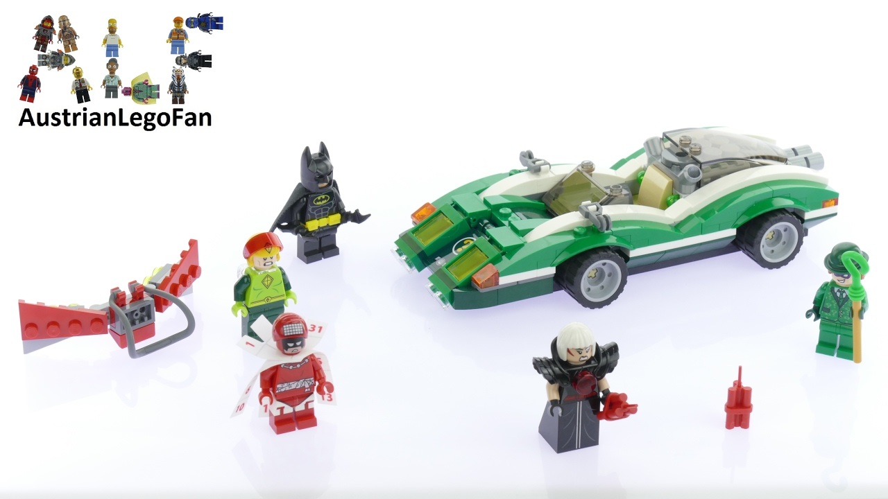 Lego Batman Movie 70903 The Riddler™ Riddle Racer - Lego Speed Build Review