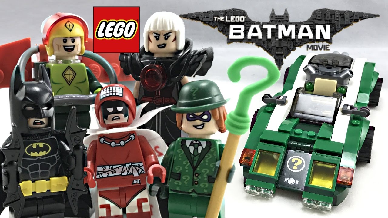 LEGO Batman Movie Riddler Racer review! 2017 set 70903!