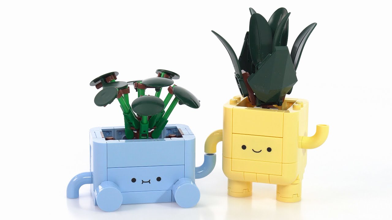 LEGO Botanicals Happy Plants review! The world needs more of this #NotSponsored 10349