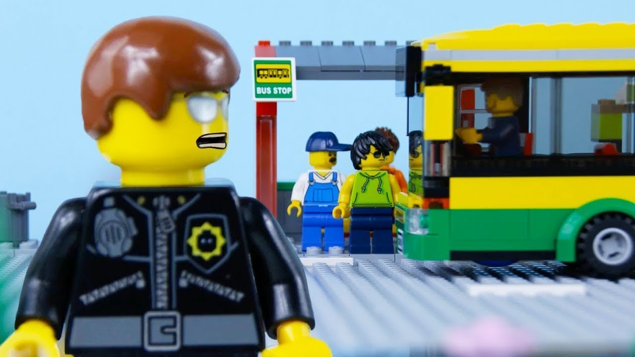LEGO City | Bus Fail STOP MOTION LEGO Bad Luck On The Bus | LEGO City | By Billy Bricks