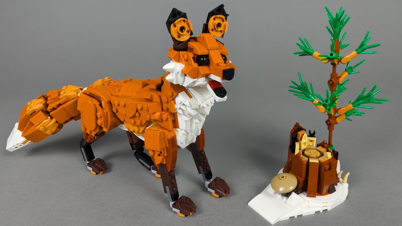 LEGO Creator 31154 Forest Animals Red Fox Speed Build