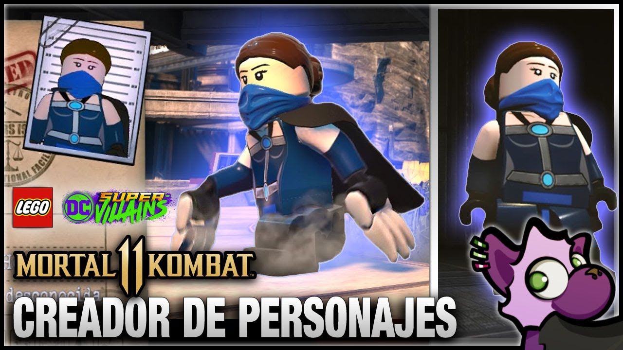 LEGO DC Súper Villanos | KITANA (MORTAL KOMBAT) - Creando un Personaje
