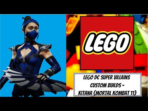 LEGO DC Super Villains Custom Builds - Kitana (Mortal Kombat 11)