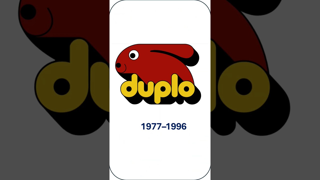 Lego Duplo historical logos