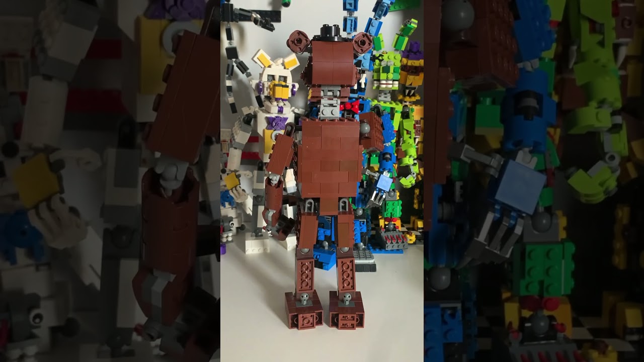 Lego five nights at Freddy’s moc: Freddy Fazbear #fnaf #lego #moc #freddyfazbear