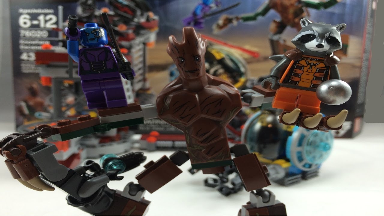 LEGO Marvel Guardians of the Galaxy Knowhere Escape Mission Review 76020