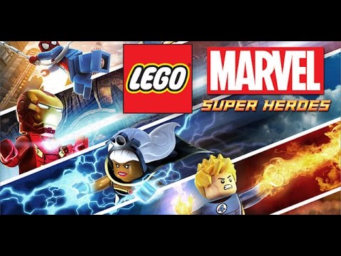 LEGO Marvel Super Heroes (Xbox 360) - Deadpool & Psylocke Free Roam Gameplay