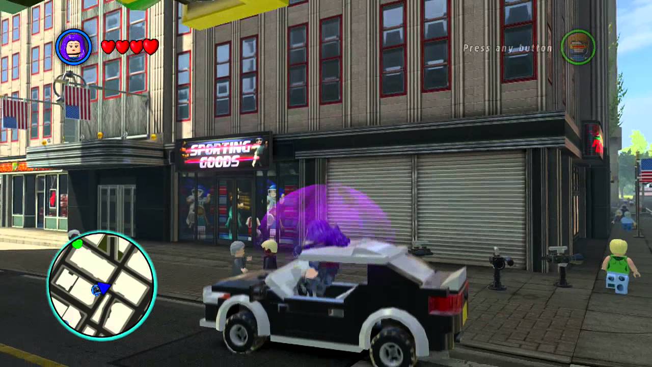 Lego Marvel-Psylocke Free Roam