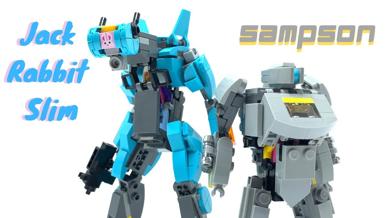 Lego MOCS by M1NDxBEND3R - SAMPSON and JACK RABBIT SLIM