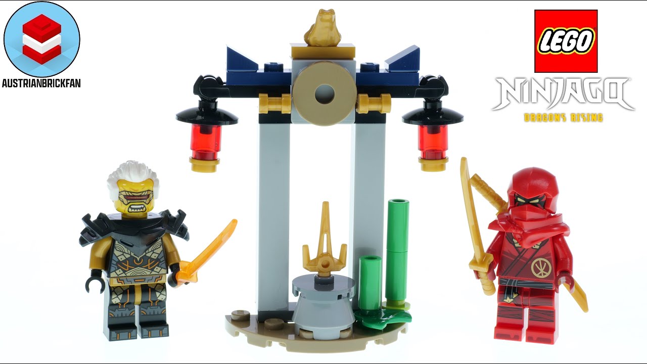 LEGO Ninjago 30650 Kai and Rapton's Temple Battle - LEGO Speed Build Review