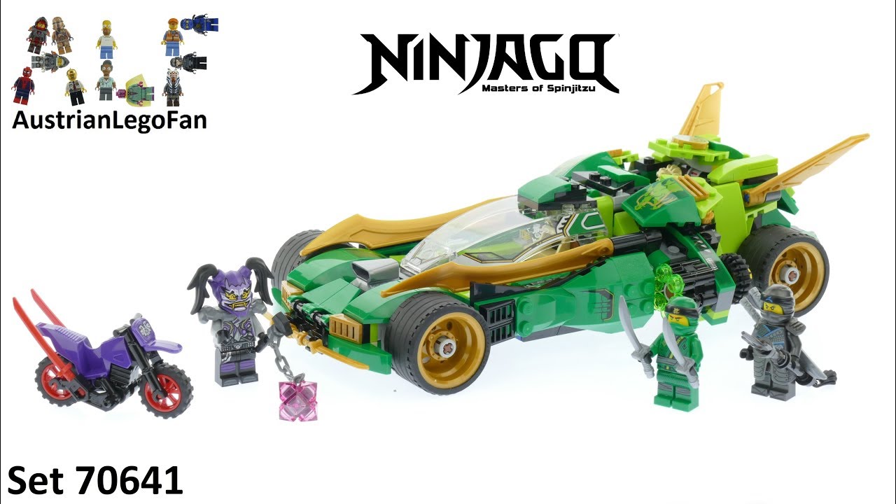 Lego Ninjago 70641 Ninja Nightcrawler - Lego Speed Build Review
