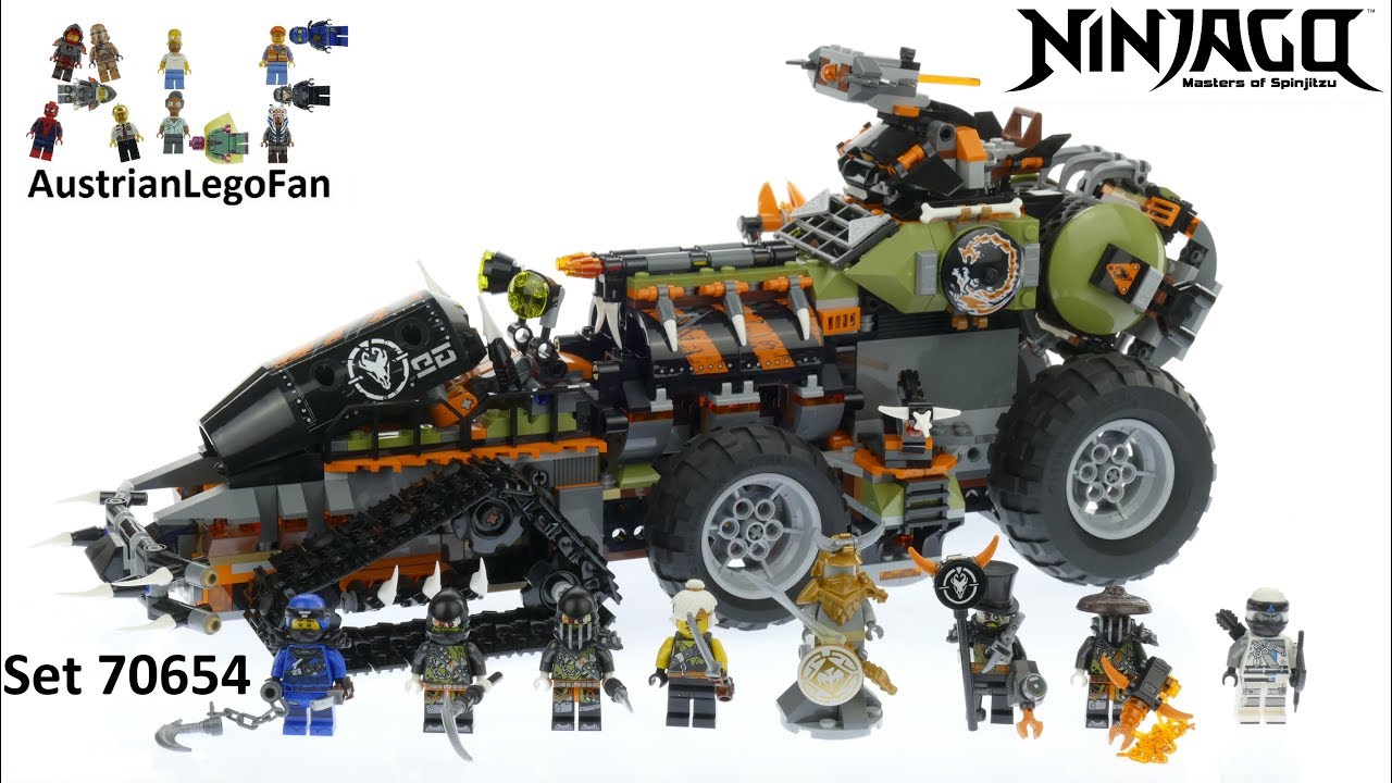Lego Ninjago 70654 Dieselnaut - Lego Speed Build Review