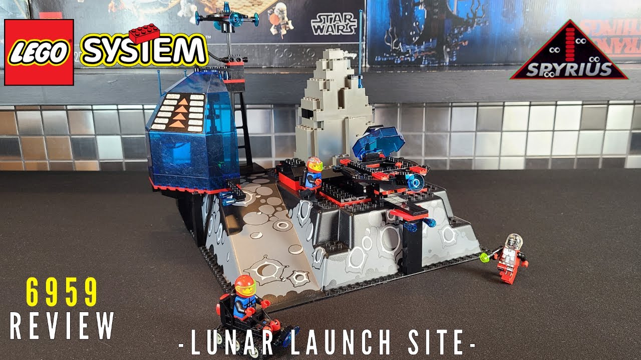 LEGO Spyrius Lunar Launch Site 6959 Review!