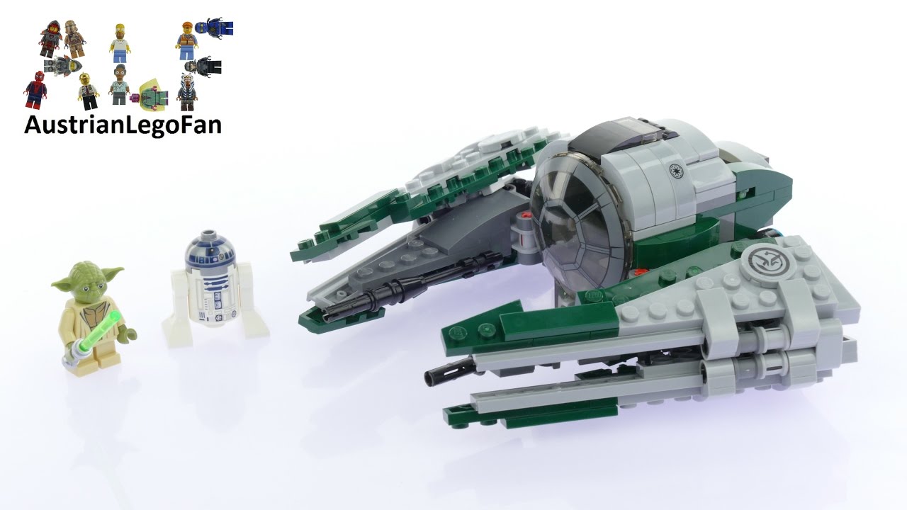 Lego Star Wars 75168 Yoda´s Jedi Starfighter™ - Lego Speed Build Review