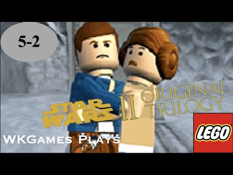 Lego Star Wars II The Original Trilogy DS 100% Episode 5 Level 2: Escape from Echo Base ALL MINIKITS