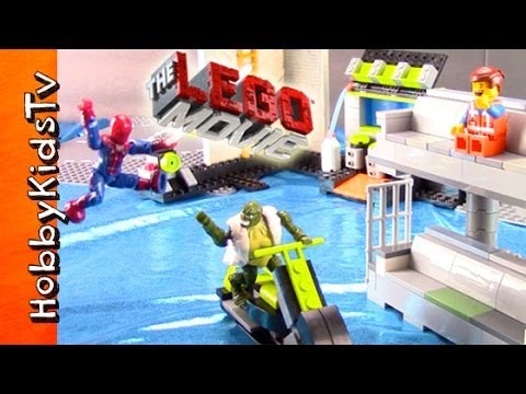 LEGO The MOVIE Emmet and SPIDERMAN Adventure HobbyKidsTV