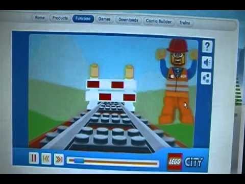 lego trouble on tracks