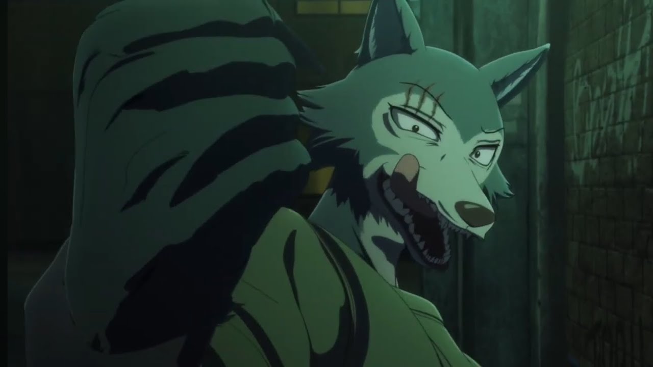 Legoshi fights drug dealers | Beastars Season 3 | English Dub