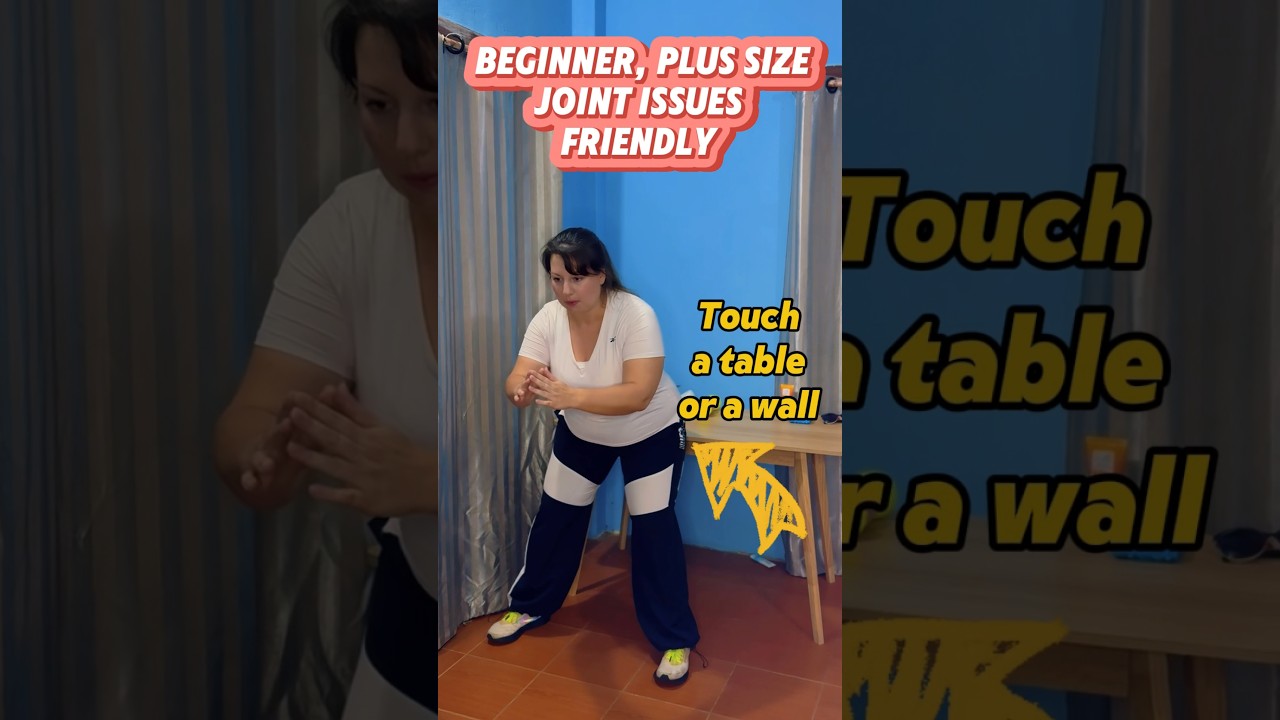 Legs & Booty: Expert VS plus size BEGINNER workout 🏆🐣👍 Have fun!
