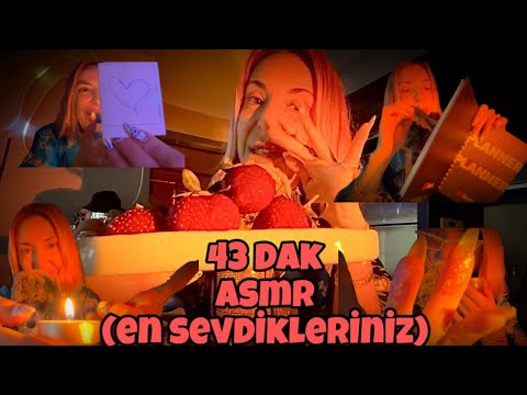 ÇİLEK RİTUELİ VE EN SEVDİKLERİNİZ ASMR🍓🌕❤️@celineyardimjASMR  #asmr #sleep #favorite #sounds #video