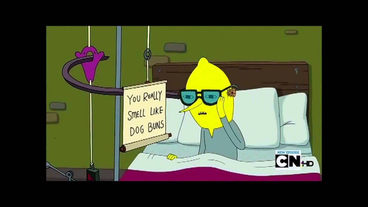 Lemongrab - You really smell like dog buns
