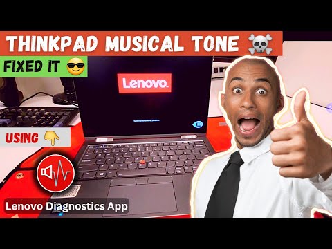 Lenovo Thinkpad Musical Tone Error at boot up - Black screen beeping error ❌💻 Lenovo Diagnostics App