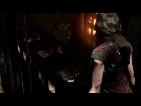 Leon farts to save Ada