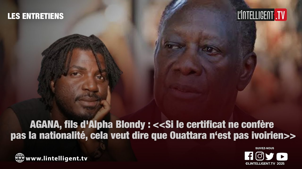 LES ENTRETIENS avec AGANA, fils d'Alpha BLONDY