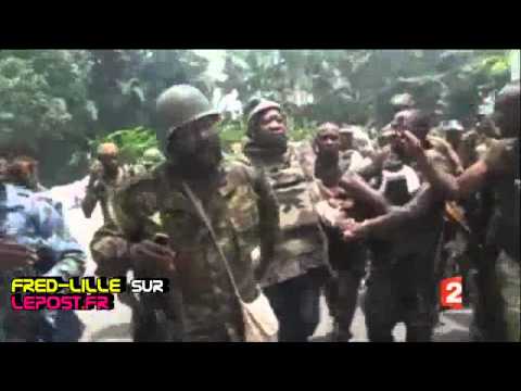 Les images de l'arrestation de Laurent Gbagbo