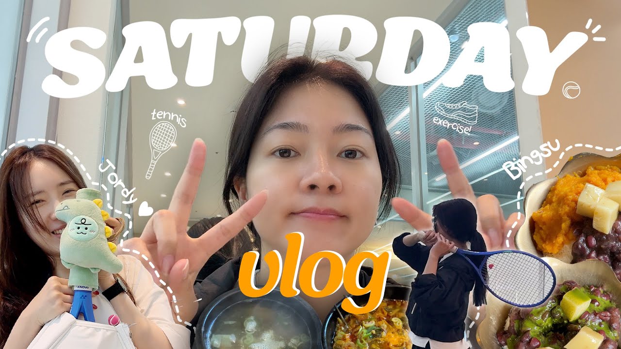 LES TENNIS DI SEOUL 🎾 KE KAFE TRADISIONAL KOREA, MENUNYA SWEET PUMPKIN BINGSU? | FEAT. ROSAKIS
